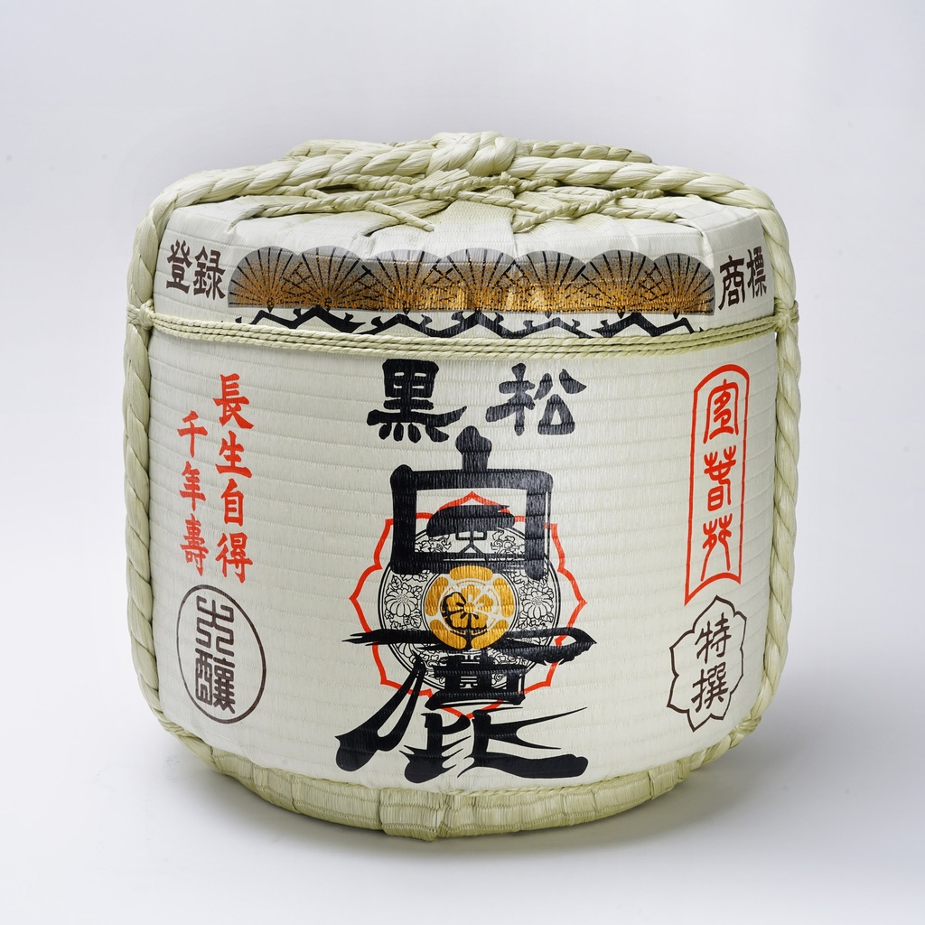 TARU Decoration Barrel Hakushika 60x55cm 72L    