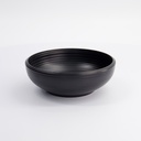 Melamine Iwate Black Salad Bowl 16.4x5.8cm 700ML 15714 6/48