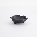 Melamine Iwate Black Sauce Dish Leaf 10x8x3cm 55ML 10206 24/288 