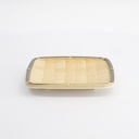 Bamboo Square Plate 15.2x15.2x2cm 13958-06 10/160  