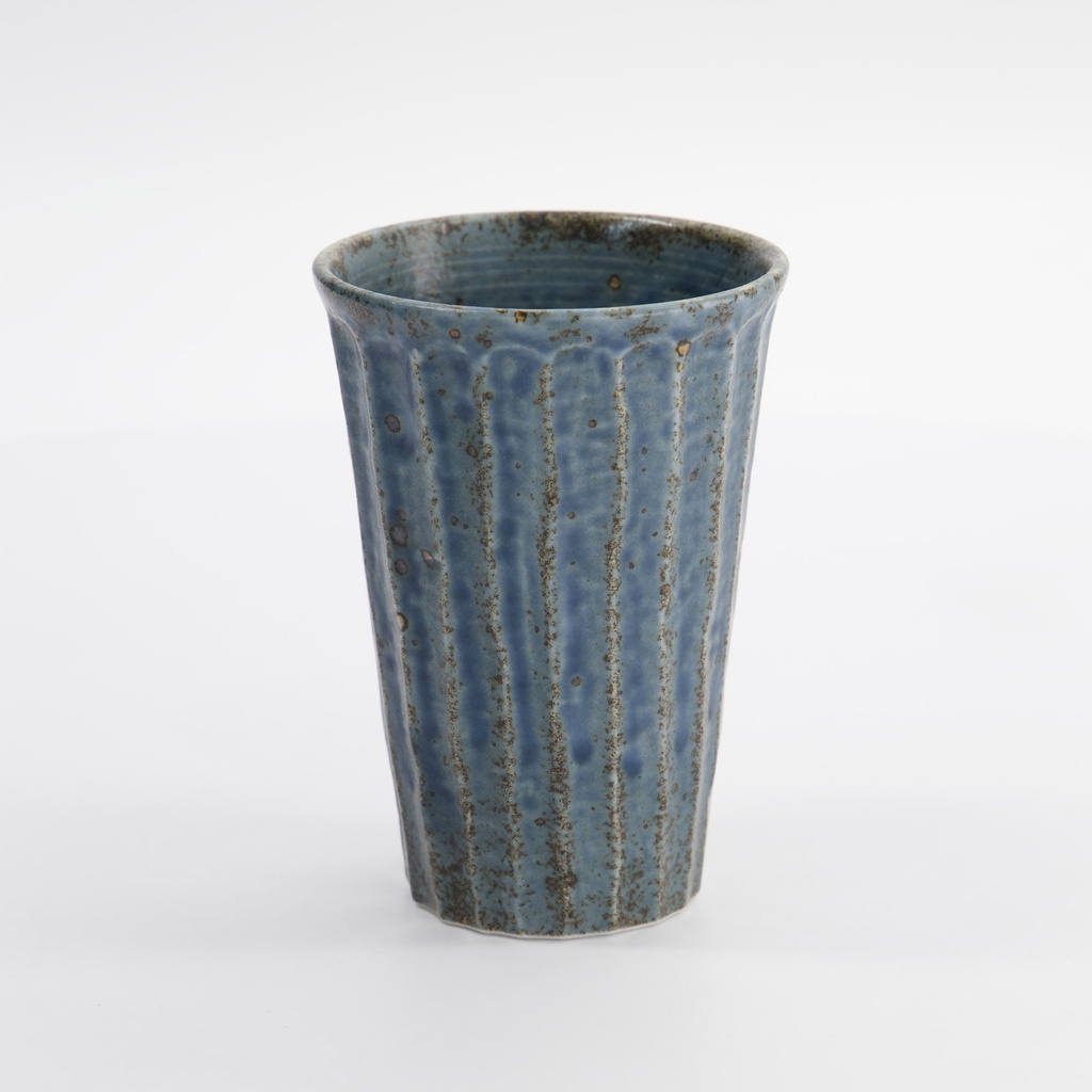 Mino Craft Wabi Konnezu Cup Blue 8.5x12cm 33305 6/48
