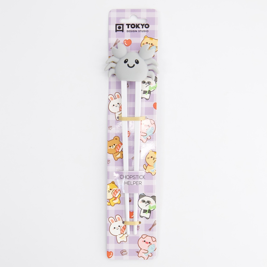 Children Chopsticks Crab Grey 22cm 33318 6/240  