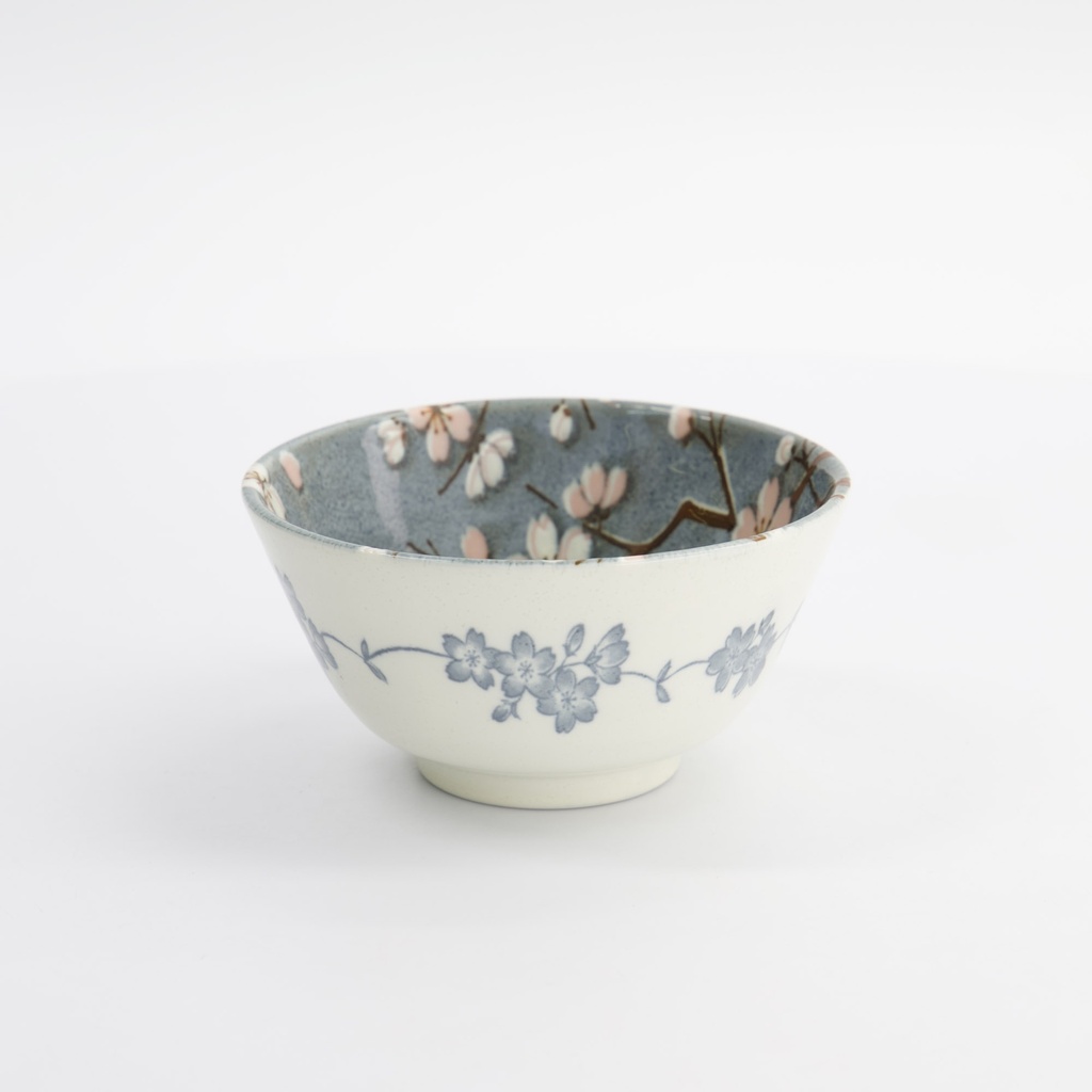 Fujisakura Bowl 12x6.4cm 300ml Gray 33346 6/72