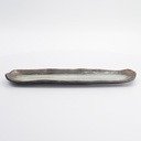 Yamasaku Rectangular Plate 34x10x2cm White/Brown 33379