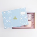 Kawaii Animals Mug Giftset 4pcs 8x6cm 1/8