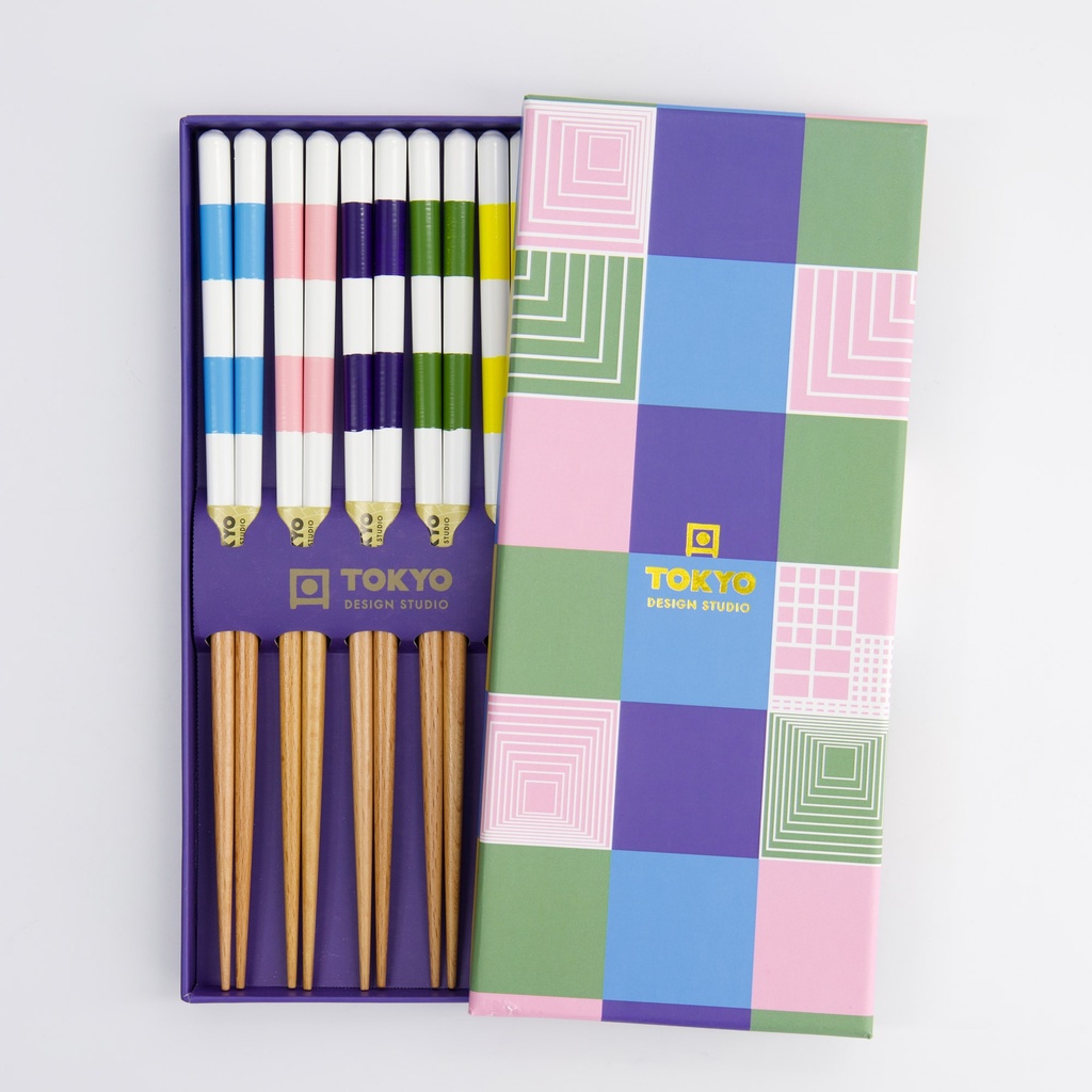 Chopstick Giftset/5 Square 33456 1/100  