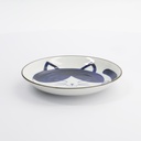 Kawaii Round Plate Cat Neko 16.7x2.8cm D 33494 6/72