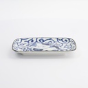 Kawaii Rectangular Plate Cat Neko 16.3x10.2cm E 33498 6/72
