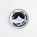 Kawaii Round Sauce Dish Cat Neko 10.2x2.5cm D 33496 12/144