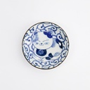 Kawaii Round Sauce Dish Cat Neko 10.2x2.5cm E 33499 12/144