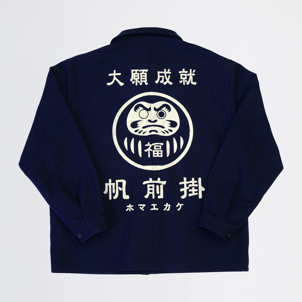 Daruma Jacket Navy (L) Cotton 33511
