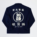 Lucky Cat Jacket Navy (L) Cotton 33513