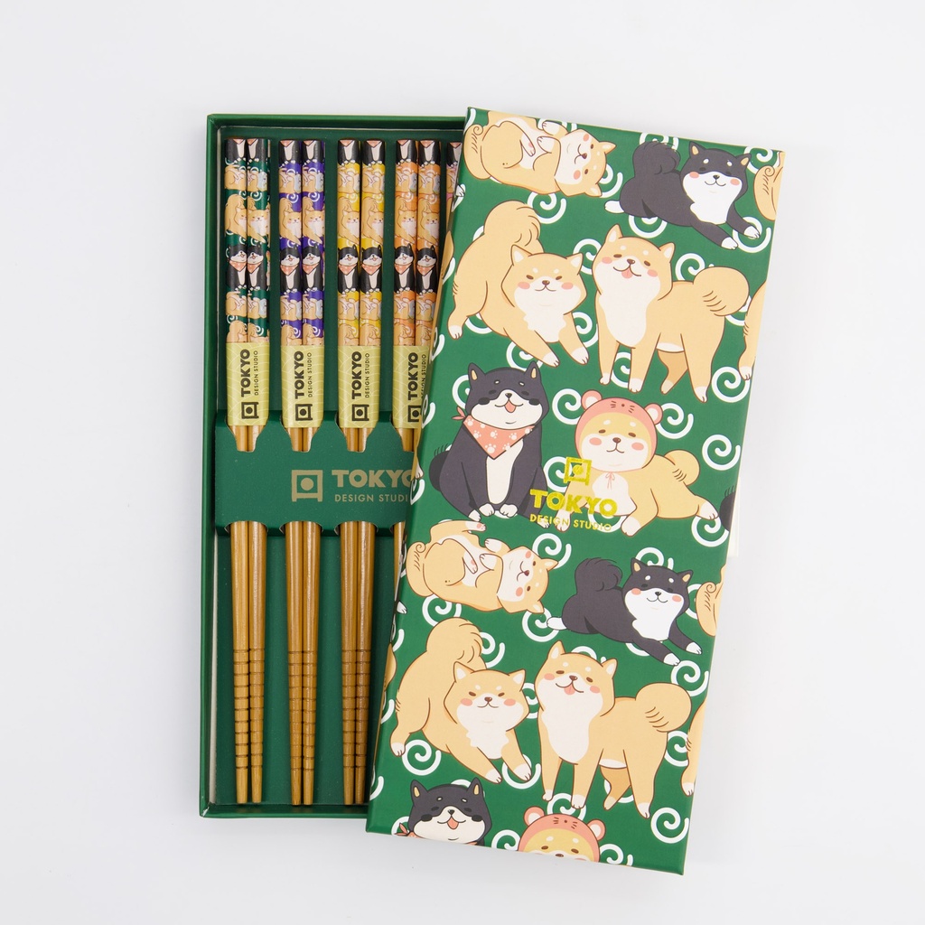 Chopstick Giftset/5 Shiba 33521 1/100 