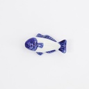 Chopsticks Rest Fish Blue Bass D66-5 12/480  