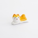 Chopsticks Rest Shiba Yellow D8-11YW 12/480 