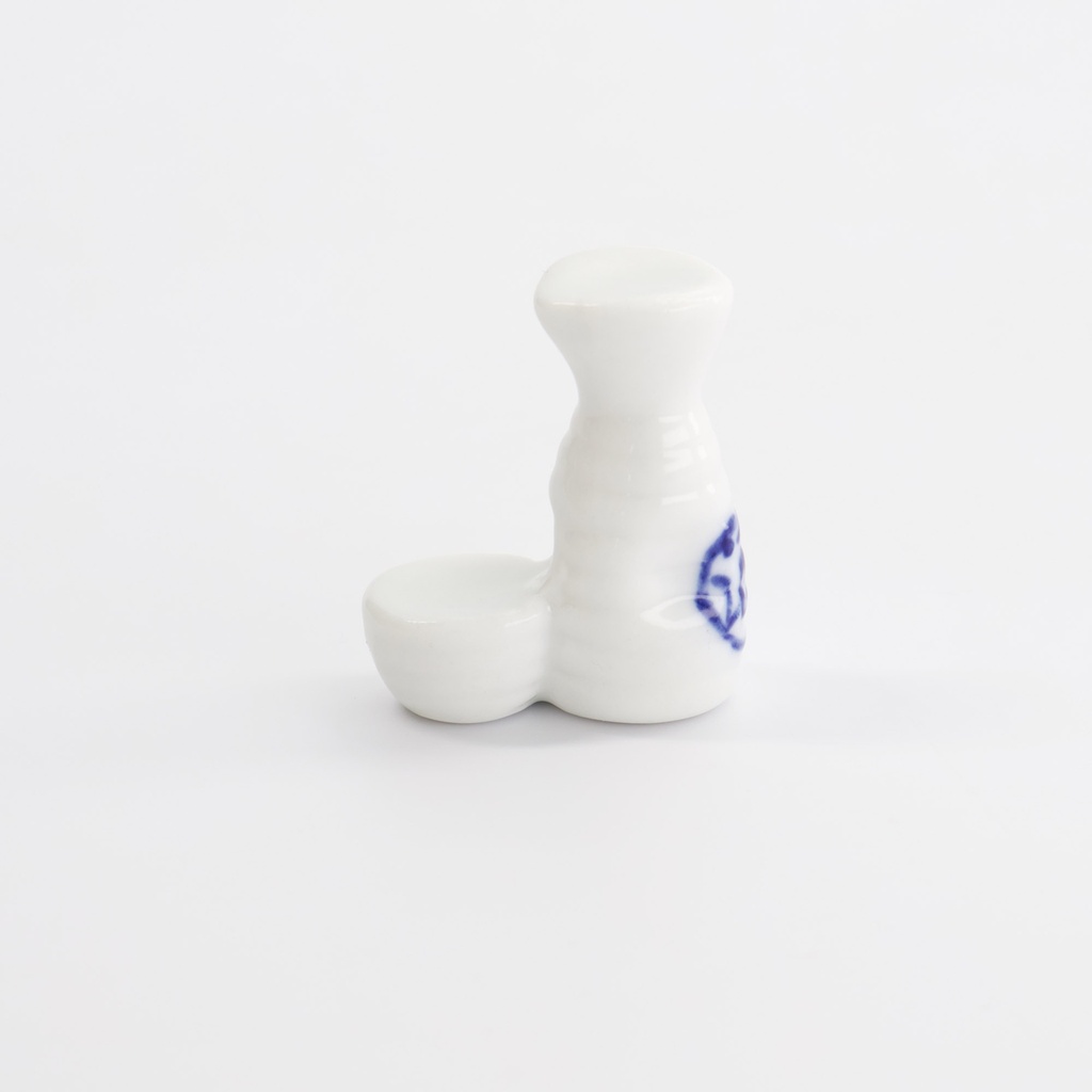 Chopsticks Rest Sake Set White D68-2 12/480   