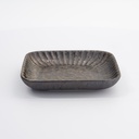 Mino Craft Square Plate 16x16x2.5cm Grey SY19-03C 10/40