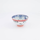 Kawaii Rice Bowl Cat 11.5x6cm 300ml Red 33593 5/120