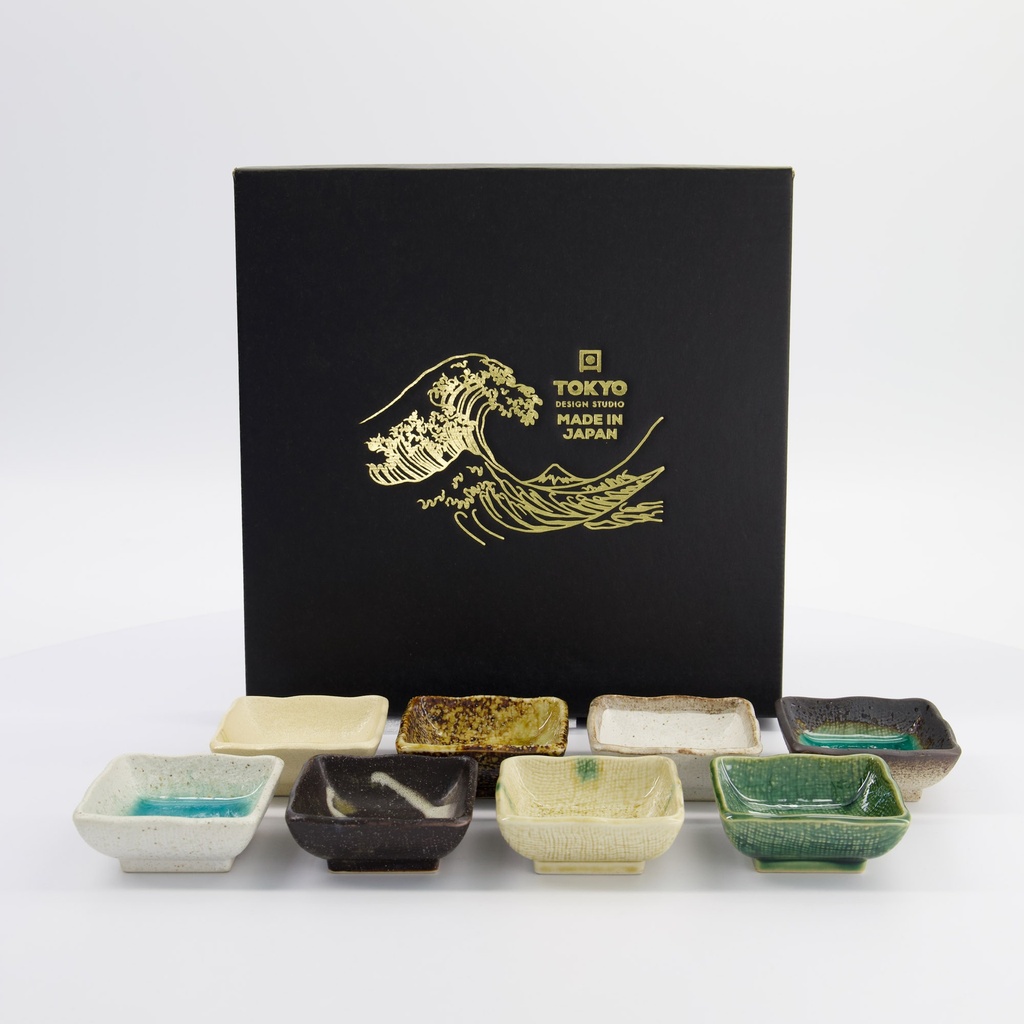 Yamasaku Sauce Dish Giftset 8pcs 7.3x2.8cm 33603 1/18