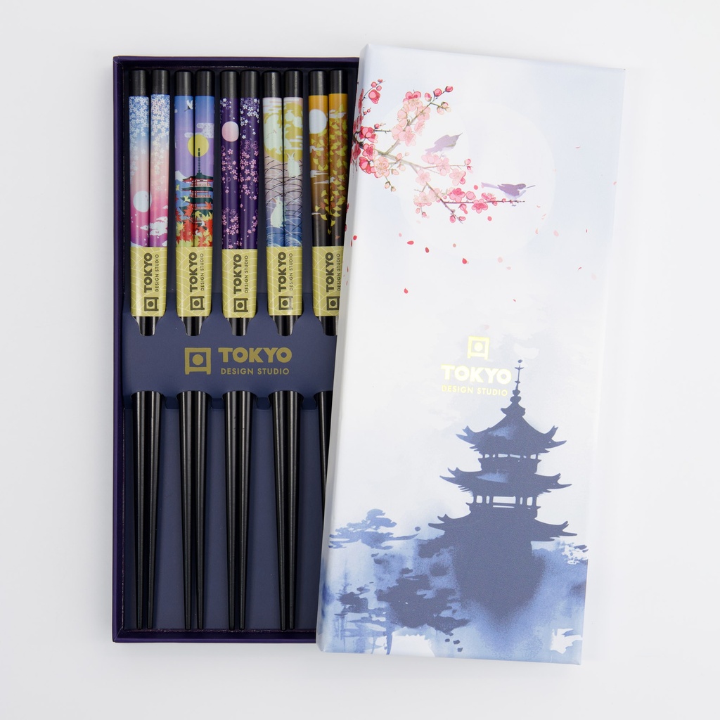 Chopstick Giftset/5 Temple 1/100