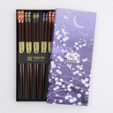 Chopstick Giftset/5 Night Sakura 1/100