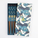 Chopstick Giftset/5 Crane 33702 1/100    