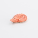 Kawaii Chopsticks Rest Shrimp 4.7x2.7x1.3cm 3-820a