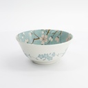 Fujisakura Tayo Bowl 15.2x6.7cm 500ml Green 33705 6/48