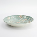Fujisakura Plate 22x4cm Green 33709 6/36
