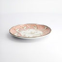 Crane Plate 16.5x2cm Pink 33712 12/96
