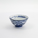 Kawaii Rice Bowl 11.3x5.8cm Anime Cat Blue 33768 5/80 
