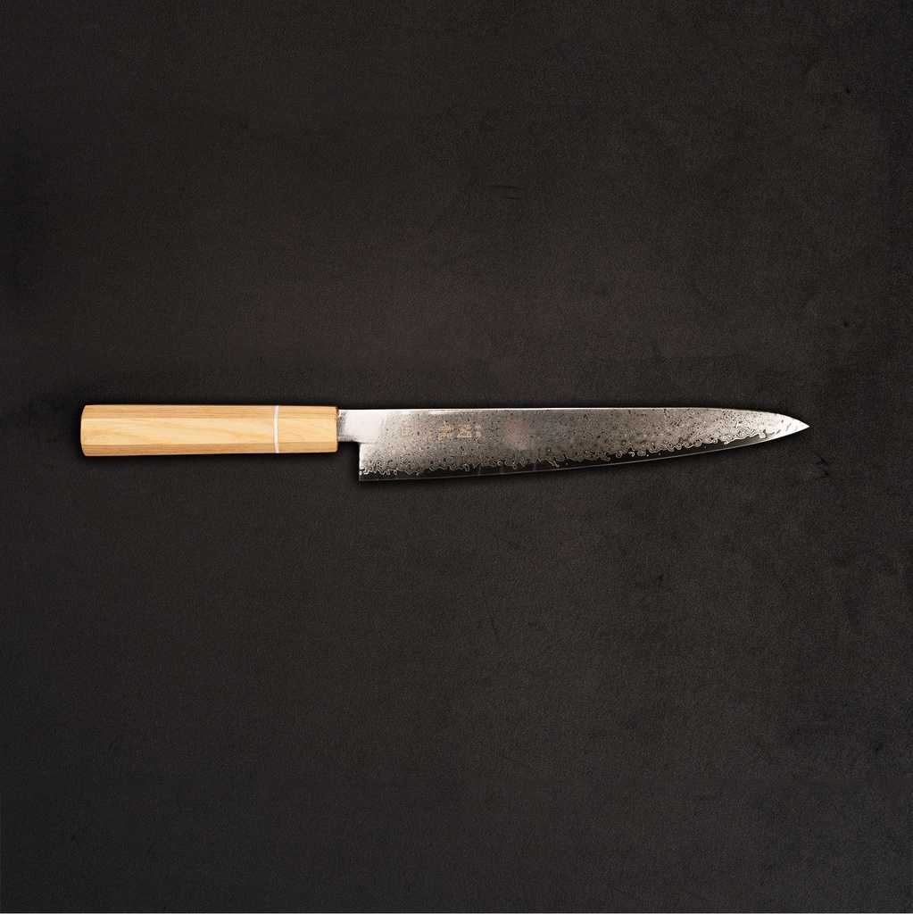 Knife Damascus Slicer 24cm SR-VG400S 1/6