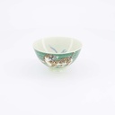 Kawaii Rice Bowl Tiger 11.5x6cm 300ml Green 33828 5/120