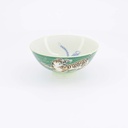 Kawaii Bowl Tiger 14.5x6.5cm Green 33831 5/90