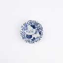 Kawaii Sauce Dish Cat Neko 7.5x3cm BL/WH E 33852 12/240