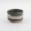 Matcha Bowl Unmon 13x8cmh Grey/Beige 33908 1/36