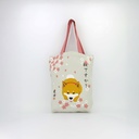 Kawaii Shiba Tote bag  Sakura 828261 39x38cm 2/80 