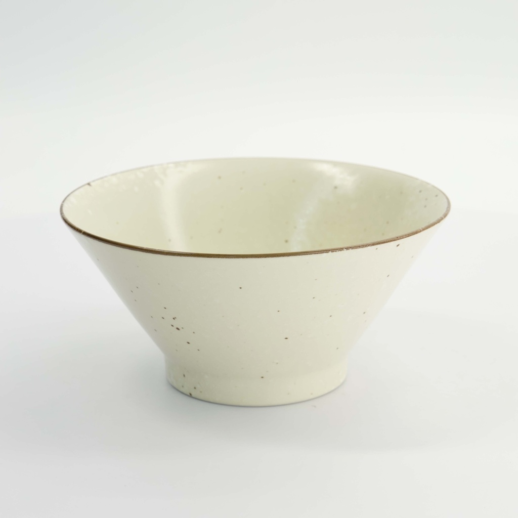 Shirogesho Bowl 18.5x9cm Beige 33957 4/24 