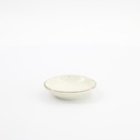 Shirogesho Sauce Dish 9x2.1cm 33958 Beige 12/192 
