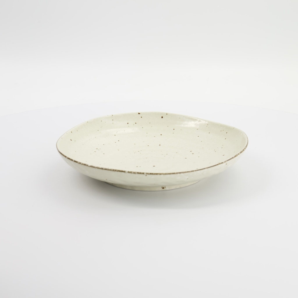 Shirogesho Triangle Plate 22.7x4.4cm 33960 Beige 5/30 