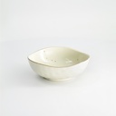 Shirogesho Oval Bowl 13.8x5.4cm 300ml Beige 33964 10/80 