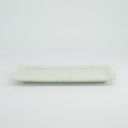 Craft Konahiki Requtangular Plate 29.8x12.4cm White 33965 6/48 