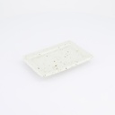 Craft Konahiki Requtangular Plate 16.5x11.7cm White 33966 6/72 