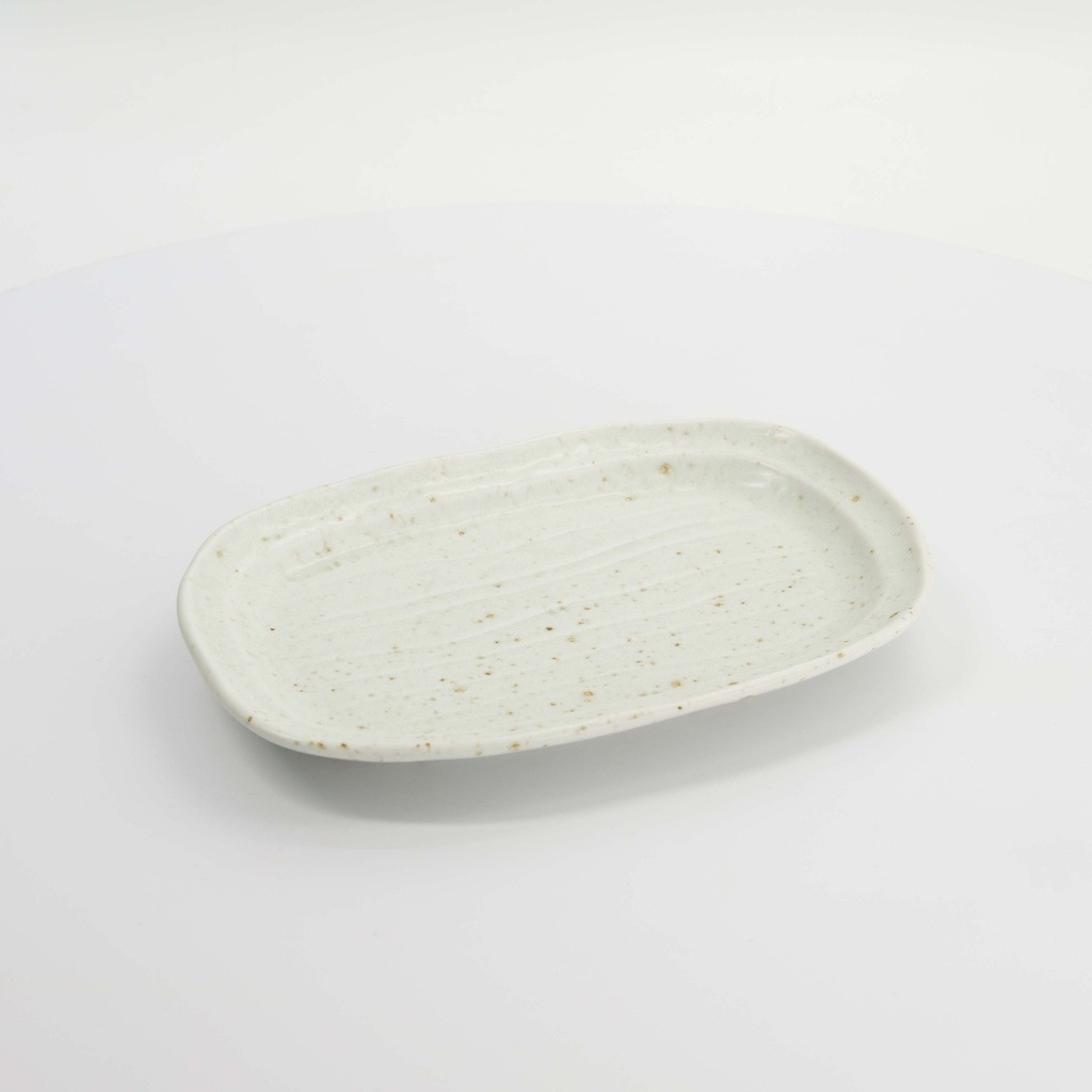 Craft Konahiki Oval Plate 25.8x16.7cm White 33967 6/48 