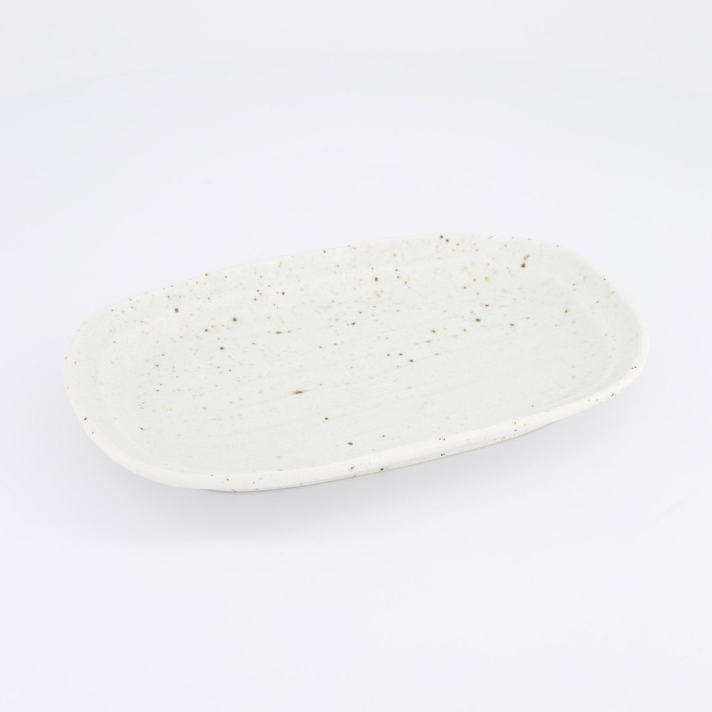 Craft Konahiki Oval Plate 25.8x16.7cm White 33967 6/48 