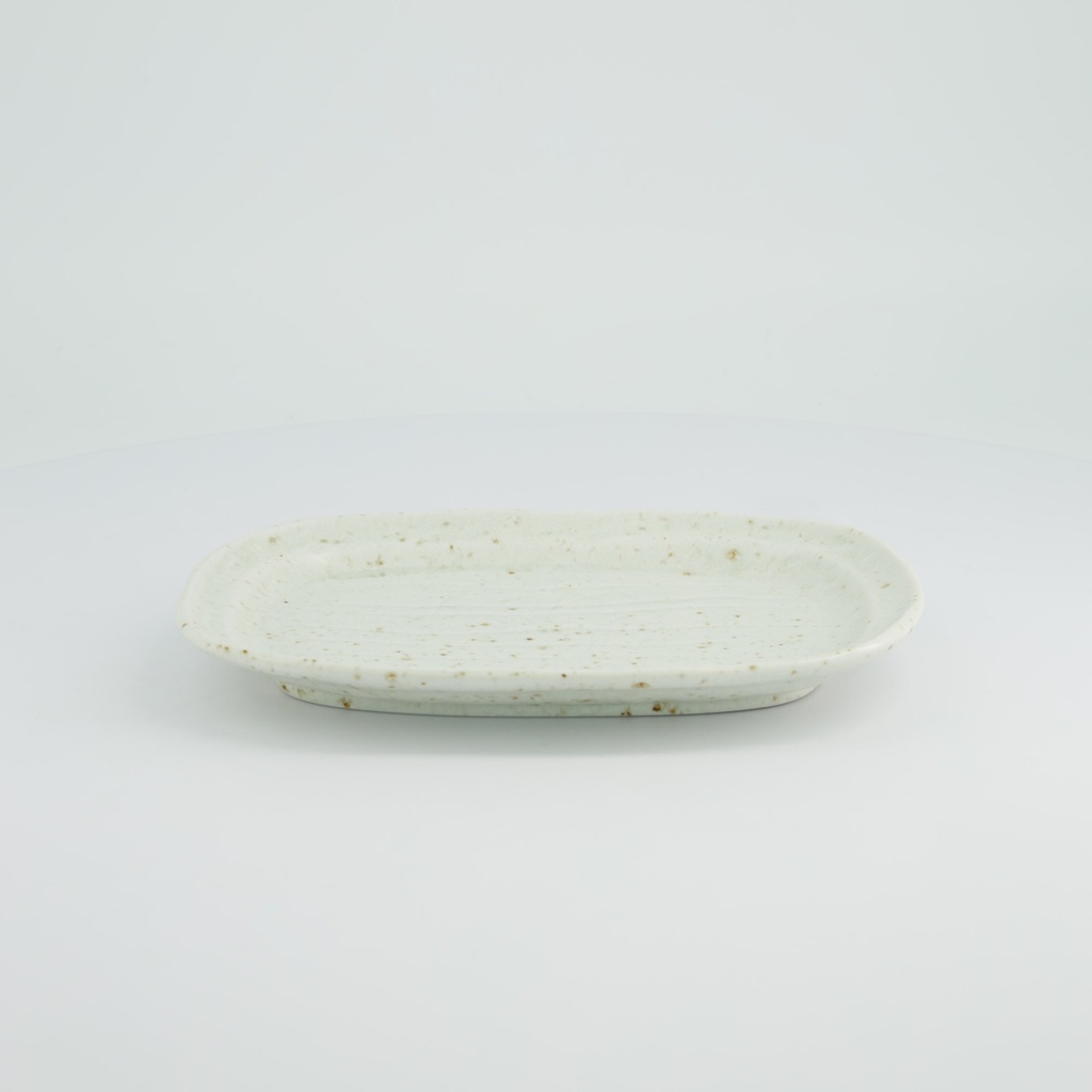 Craft Konahiki Oval Plate 25.8x16.7cm White 33967 6/48 