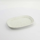 Craft Konahiki Oval Plate 25.8x16.7cm White 33967 6/48 