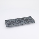 Craft Ginsai Requtangular Plate 29.8x12.4cm Black 33970 6/48