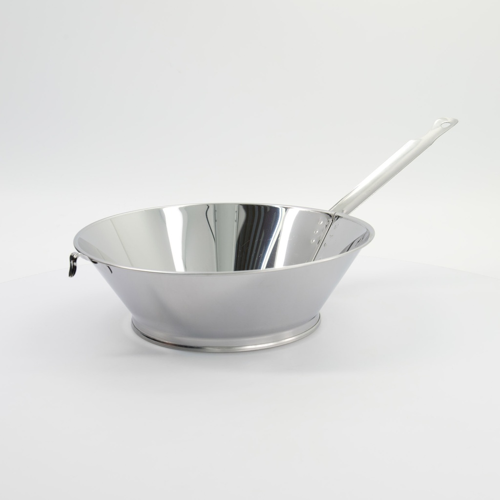 Kitchen Stainless Steel Oil Strainer No.5 28.3x8cm 40mesh 044018 1/1