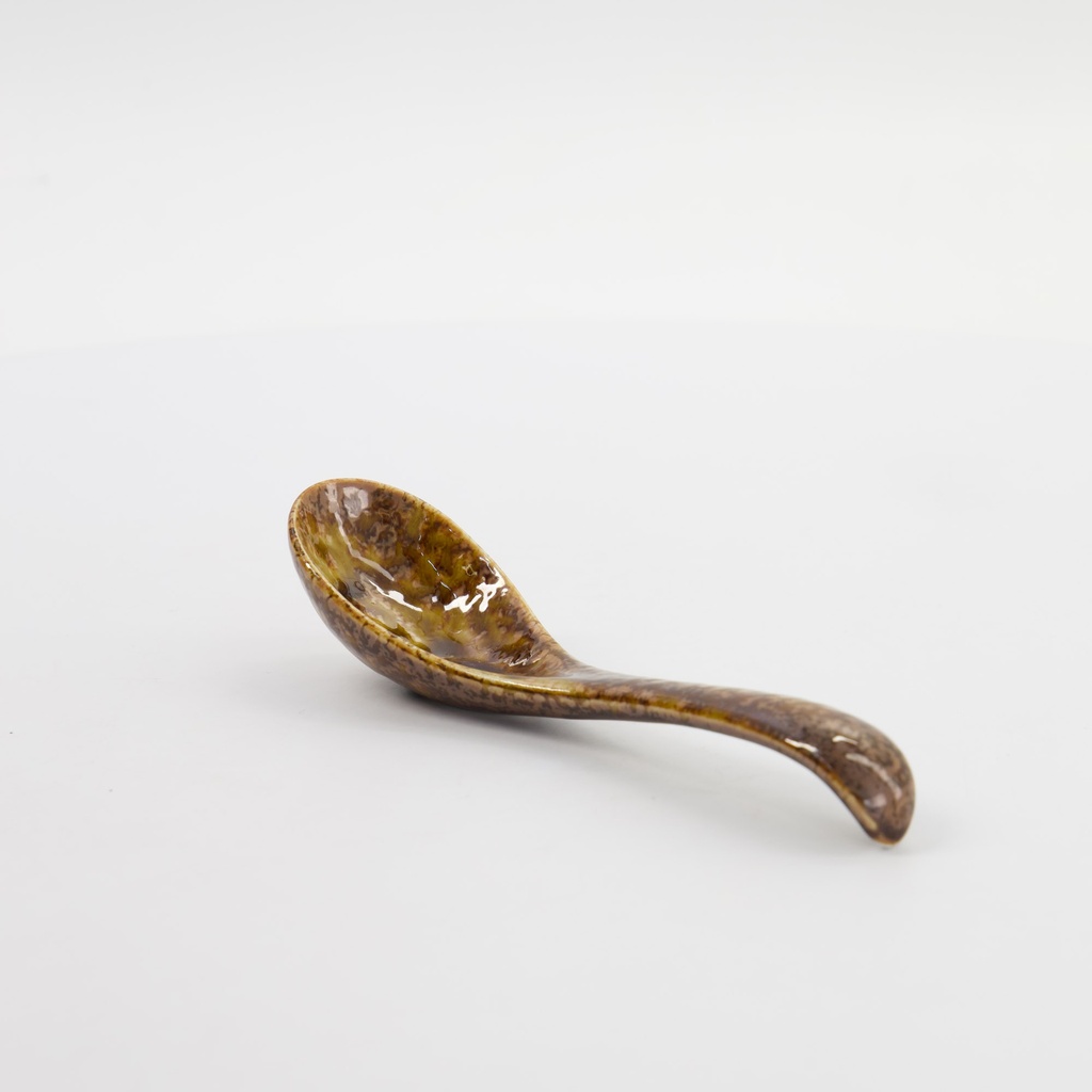 Renge Spoon Ameyu 17cm Brown S25 5/200
